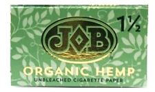JOB Organic Hemp 1 1/2 Rolling Papers 24 Lvs Per Pack Price *USA Shipped* picture