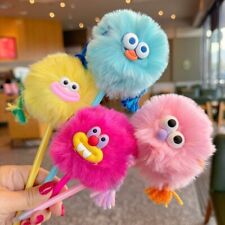 5pcs Funny Monster Fluffy Pens Fuzzy Ballpoint Pens Birthday Carnival Party picture