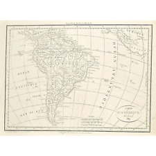 Carte d'Amérique Méridionale. 1819. (S3-35) picture