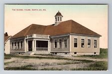 North Jay ME-Maine, The School House, Antique, Vintage Souvenir Postcard picture