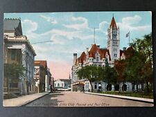 Postcard St Paul MN - Elks Club House and Post Office picture