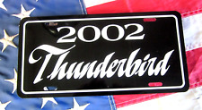 2002 Ford THUNDERBIRD License plate car tag 02 Retro 2 seater T-bird picture