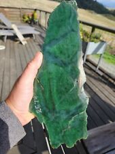 Solid Lively Chunk Of Beautiful Green Himalayan Nephrite Jade 2674 Grams picture