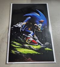 SONIC THE HEDGEHOG #1 900TH ADVENTURE GABRIELE DELL'OTTO VIRGIN VARIANT picture