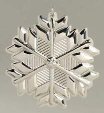 Gorham Silver Snowflake Ornament 2017-Sterling Snowflake - Boxed 11188779 picture