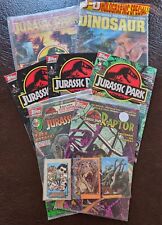 Vintage Jurassic Park Comic Book Lot With Factory Sealed Comics 1993 picture