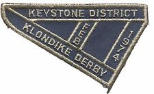 Keystone District Patch 1974 Klondike Derby Patch Boy Scouts BSA Embroidered Vtg picture