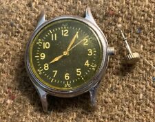 WWII USAAF Bulova Type A-11 Pilot Wristwatch ~ 1943 Date ~ Needs Work picture