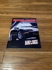 1994 Chevrolet Camaro Z28 Coupe Road Test Sales Brochure Folder Original 94 picture