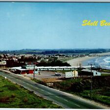 c1950s Shell Beach, Cal Birds Eye Hwy Route 101 Coffee Shop Cafe Ray Foster A217 picture