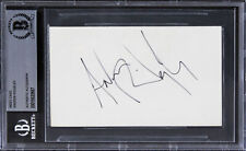 Andrew Ridgeley Wham Authentic Signed 3x5 Index Card Autographed BAS Slabbed picture