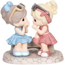 ღ New PRECIOUS MOMENTS Figurine THAT'S WHAT FRIENDS ARE FOR Girls Secrets 134016 picture
