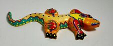 Hand Painted Wooden Southwestern Lizard picture