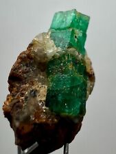 Well Terminated Amazing Panjshir Emerald Crystals On Matrix @AFG. 3.60 Carets picture