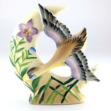 Vintage Post War Japanese Export Ceramic Decor Flying Bird Made In Japan L421 picture