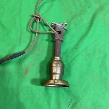Vintage Bryant Brass  Light Socket w/ 2 1/4” Globe Fitter Lamp Parts - Steampunk picture