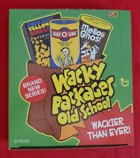 2013 TOPPS WACKY PACKAGES OLD SCHOOL SERIES 4 OPEN BOX 24 UNOPENED PACKS picture