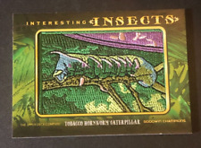 2022 Goodwin Champions Insects TOBACCO HORNWORM CATERPILLAR #IP21 Color Patch 🐛 picture