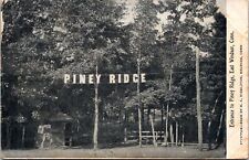 EAST WINDSOR CT - Piney Ridge Entrance Postcard - 1908 picture