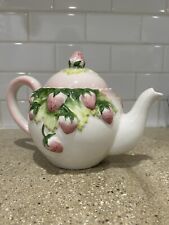 Vintage Jay Willred Strawberry Teapot picture