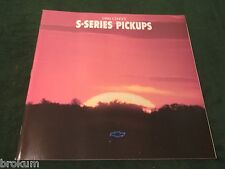 MINT 1994 CHEVROLET CHEVY S-SERIES PICKUP TRUCKS SALES BROCHURE (BOX 761) picture