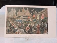 1904 Luna Park CONEY ISLAND Japanese Garden Brooklyn New York City POST CARD picture