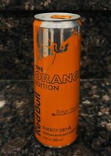 Red Bull Orange Edition Rare Tangerine Flavor Unopened 12oz Can Collectors Item picture