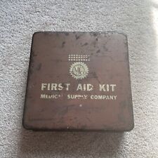 VINTAGE MFco First AID Medical Supply Kit picture