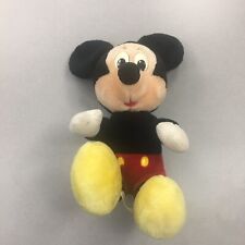 VTG Disneyland Walt Disney World Mickey Mouse Plush Stuffed Animal Toy 12