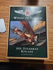 Wings Of Texaco 1931 Stearman Biplane 3rd in series Dies Cast Ertl picture