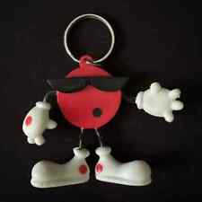 Vintage 7-Up Mascot Cool Spot Bendable Figure Keychain picture