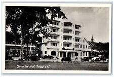 c1940's Queens Park Hotel Trinidad and Tobago B.W.I. RPPC Photo Postcard picture