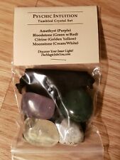  PSYCHIC INTUITION Healing Crystals Velvet Pouch picture