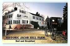 Historic Jacob Hill Farm Bed & Breakfast Seekonk MA Built in 1722 Postcard E7 picture