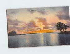 Postcard Romantic Florida Sunset Florida USA picture