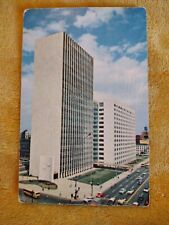 The New City-County Building Detroit Mich.  Postcard Posted 1956 picture