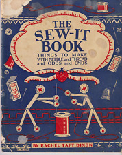 The SEW IT BOOK c.1929 - Crafts to Make - 47 pages picture