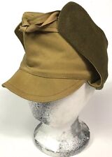 WWI US ARMY M1907 WINTER WOOL FIELD CAP HAT-LARGE picture