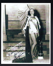 Bess Myerson signed 8x10 photograph 
