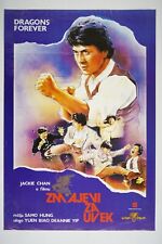 FEI LUNG MANG JEUNG  DRAGONS FOREVER Original exYU movie poster 1988 JACKIE CHAN picture