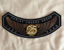 Harley Davidson Owners Group 2008 Rocker Jacket Vest Patch NEW picture