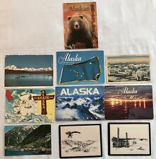 Ten Great Various  Vintage Postcards From Alaska picture