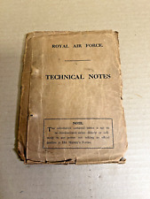 Antique Royal Air Force Engine Technical Notes Beardmore Clerget Gnome ETC picture