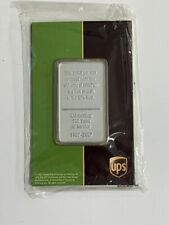 UPS United Parcel Service 100 Year Anniversary Metal Bar from 2007 Sealed picture