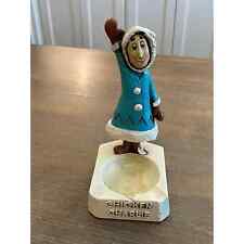 Vintage 1950's Chicken Charlie Advertising Figure Ashtray MCM *as is* picture