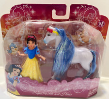 Disney Princess Snow White & Horse NEW 2009 Mattel Mini Figures picture
