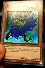 Yu-Gi-Oh Ultimate Rare Style Blue Rose Dragon picture