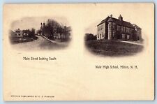 Milton Kentucky KY Postcard Main Street Nute High School Multiview 1910 Unposted picture