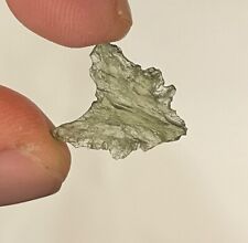 Besednice Moldavite .62 grams 3.1 ct Grade A Arrowhead Shaped COA included picture