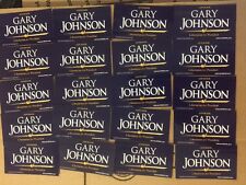 20 Official Gary Johnson Lapel Stickers Libertarian For President 2016 Weld 2020 picture